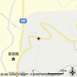 福岡県朝倉市黒松1562-2周辺の地図