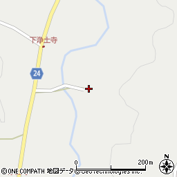 大分県杵築市山香町大字久木野尾3021周辺の地図