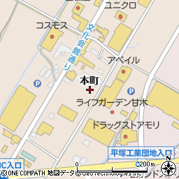 天ぷら七八周辺の地図