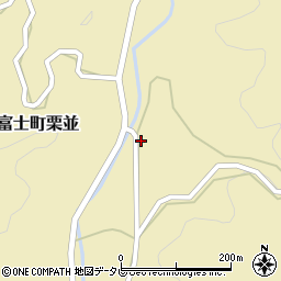 佐賀県佐賀市富士町大字栗並963周辺の地図