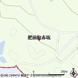 佐賀県唐津市肥前町赤坂周辺の地図