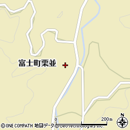 佐賀県佐賀市富士町大字栗並2368周辺の地図