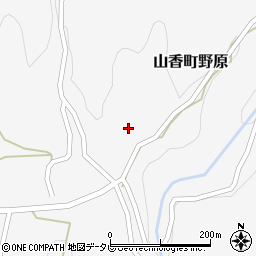 大分県杵築市山香町大字野原2周辺の地図