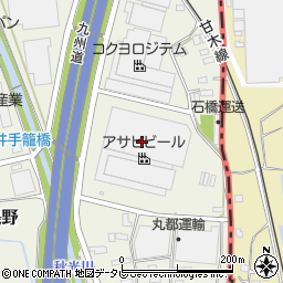 アサヒロジ株式会社　佐賀支店周辺の地図