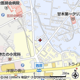 福岡県朝倉市頓田686周辺の地図