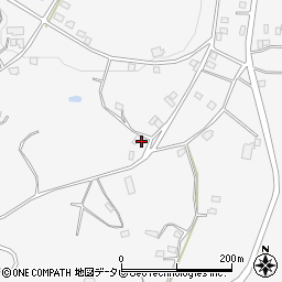 大分県杵築市狩宿1664周辺の地図