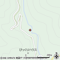 愛媛県西予市城川町窪野2682周辺の地図