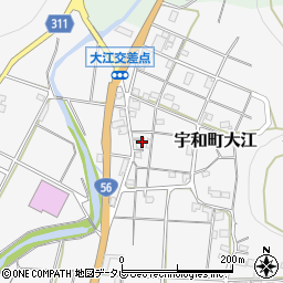 大江集会所周辺の地図