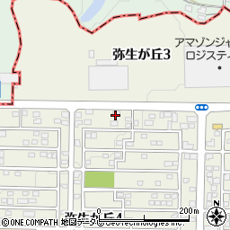 アヴニール弥生が丘Ａ周辺の地図