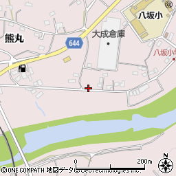 大分県杵築市八坂友清2644周辺の地図