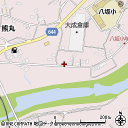 大分県杵築市八坂友清2645-2周辺の地図