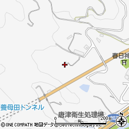 佐賀県唐津市養母田247-1周辺の地図
