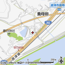 佐賀県唐津市養母田697周辺の地図