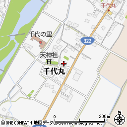 九州電気保安協会（一般財団法人）甘木事業所周辺の地図