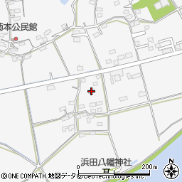 大分県杵築市南杵築647周辺の地図