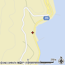 愛媛県西宇和郡伊方町明神354周辺の地図