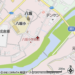 大分県杵築市八坂友清2690-1周辺の地図