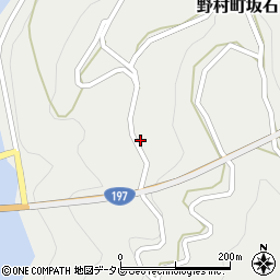 愛媛県西予市野村町坂石636周辺の地図