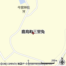 長崎県松浦市鷹島町三里免周辺の地図