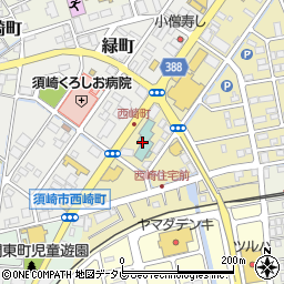 須崎プリンスホテル周辺の地図
