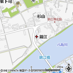 大分県杵築市南杵築錦江451周辺の地図