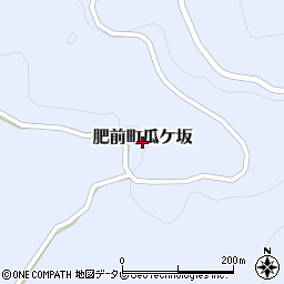 佐賀県唐津市肥前町瓜ケ坂周辺の地図