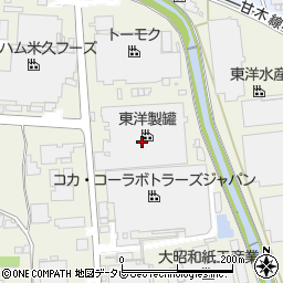 東洋メビウス株式会社　基山支店周辺の地図