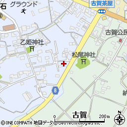 福岡県朝倉市頓田27-1周辺の地図