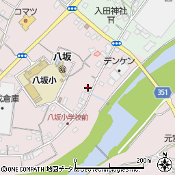 大分県杵築市八坂友清2744周辺の地図