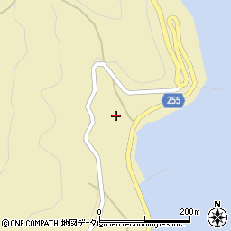 愛媛県西宇和郡伊方町明神374周辺の地図