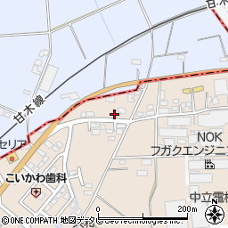 福岡県三井郡大刀洗町山隈1427-2周辺の地図