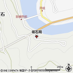 坂石郵便局周辺の地図