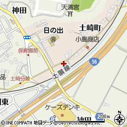 高知県須崎市土崎町4-19周辺の地図