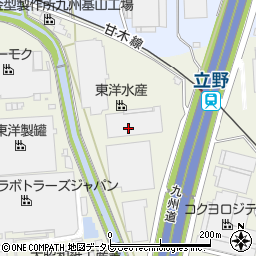 東洋水産株式会社　佐賀冷凍工場周辺の地図