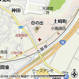 高知県須崎市土崎町3周辺の地図