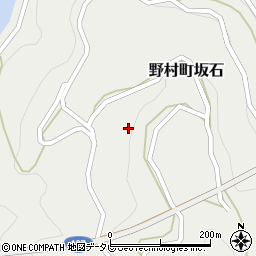 愛媛県西予市野村町坂石596周辺の地図