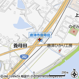 養母田周辺の地図