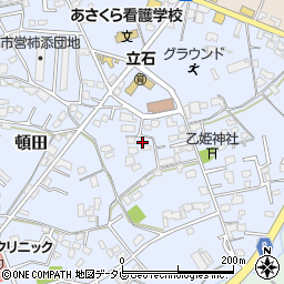 頓田公民館周辺の地図