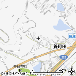 佐賀県唐津市養母田754-1周辺の地図