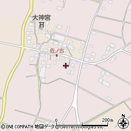 福岡県小郡市吹上794-2周辺の地図