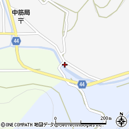愛媛県西予市野村町高瀬689周辺の地図