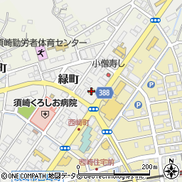 ファミリーマート須崎緑町店周辺の地図