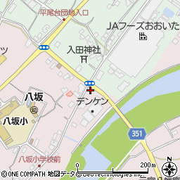 大分県杵築市八坂友清2716周辺の地図