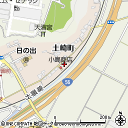 高知県須崎市土崎町8-5周辺の地図
