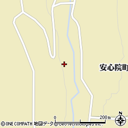 塔ノ尾川周辺の地図