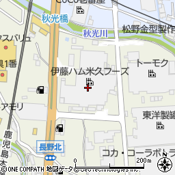 伊藤ハム米久フーズ周辺の地図