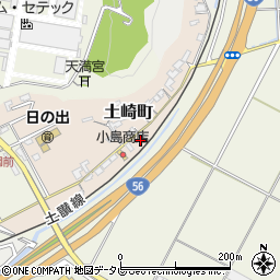 高知県須崎市土崎町8周辺の地図