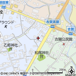 福岡県朝倉市頓田4周辺の地図
