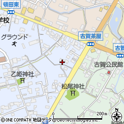 福岡県朝倉市頓田19周辺の地図