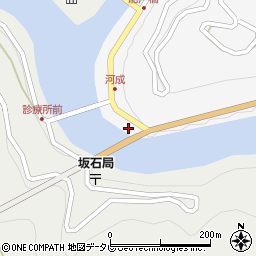 西予警察署坂石駐在所周辺の地図